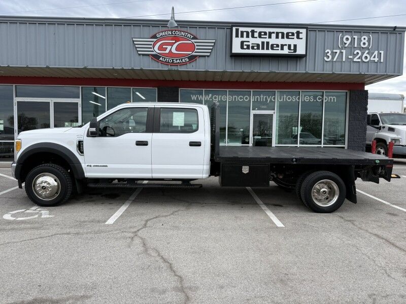 2017 Ford Super Crew F-550 4x4 Diesel Flatbed XL Collinsville OK