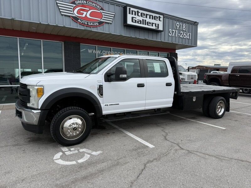 2017 Ford Super Crew F-550 4x4 Diesel Flatbed XL Collinsville OK
