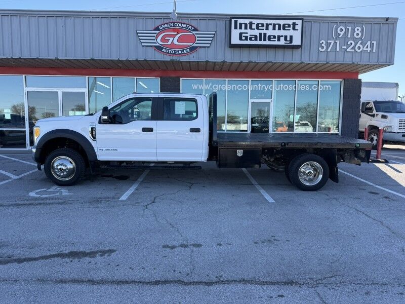 2017 Ford Super Crew F-550 4x4 Diesel Flatbed XL Collinsville OK