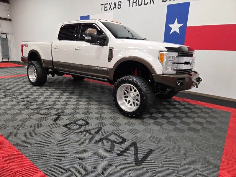 2017 Ford Super Duty F-250 King Ranch Lifted 6.7L Diesel 22in Forged Wheels 37in Tires FREE WARRANTY Arlington TX