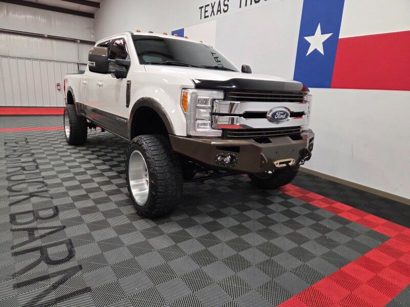 2017 Ford Super Duty F-250 King Ranch Lifted 6.7L Diesel 22in Forged Wheels 37in Tires FREE WARRANTY Arlington TX
