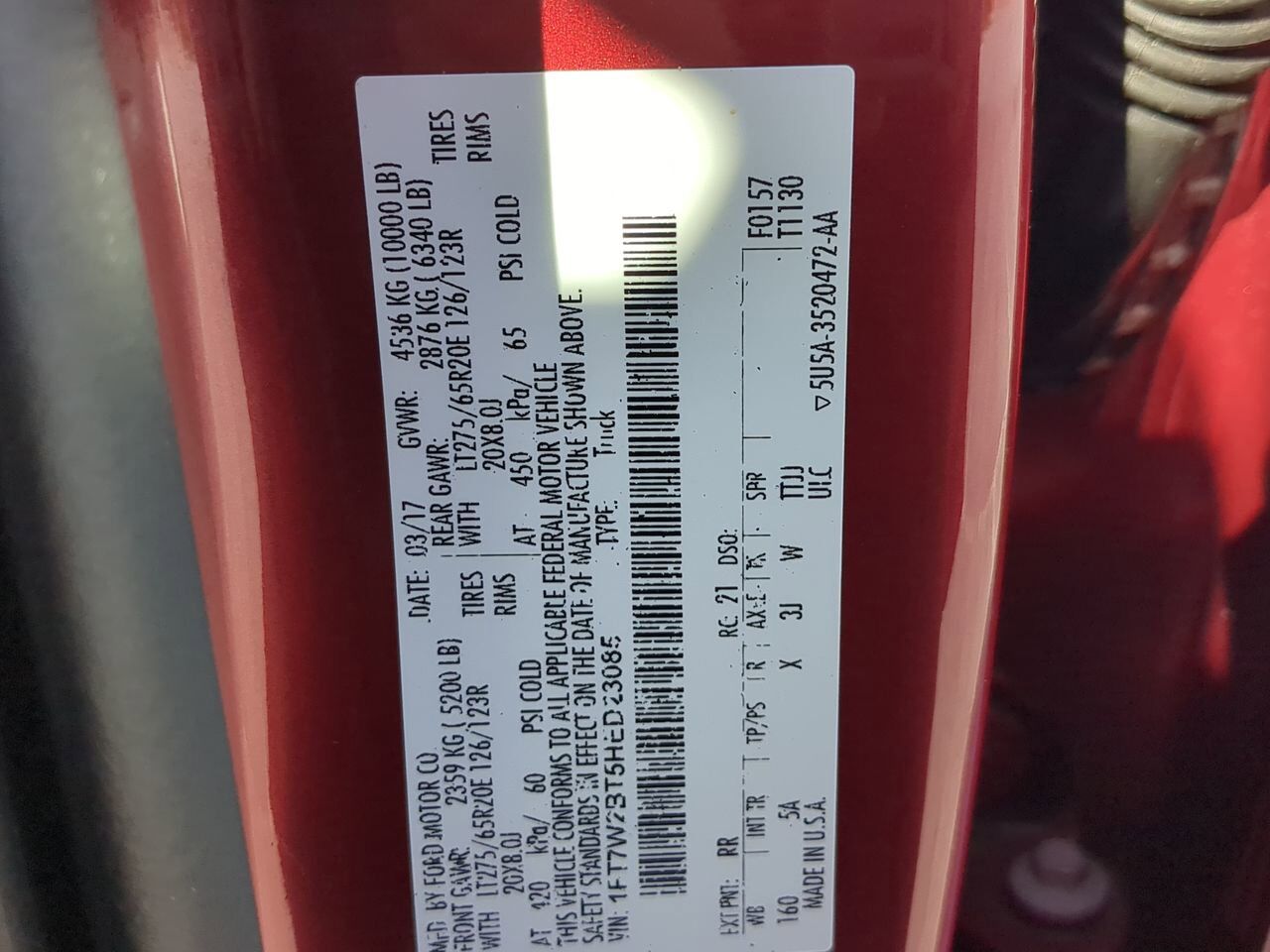 2017 Ford Super Duty F-250 SRW Lariat Winder GA