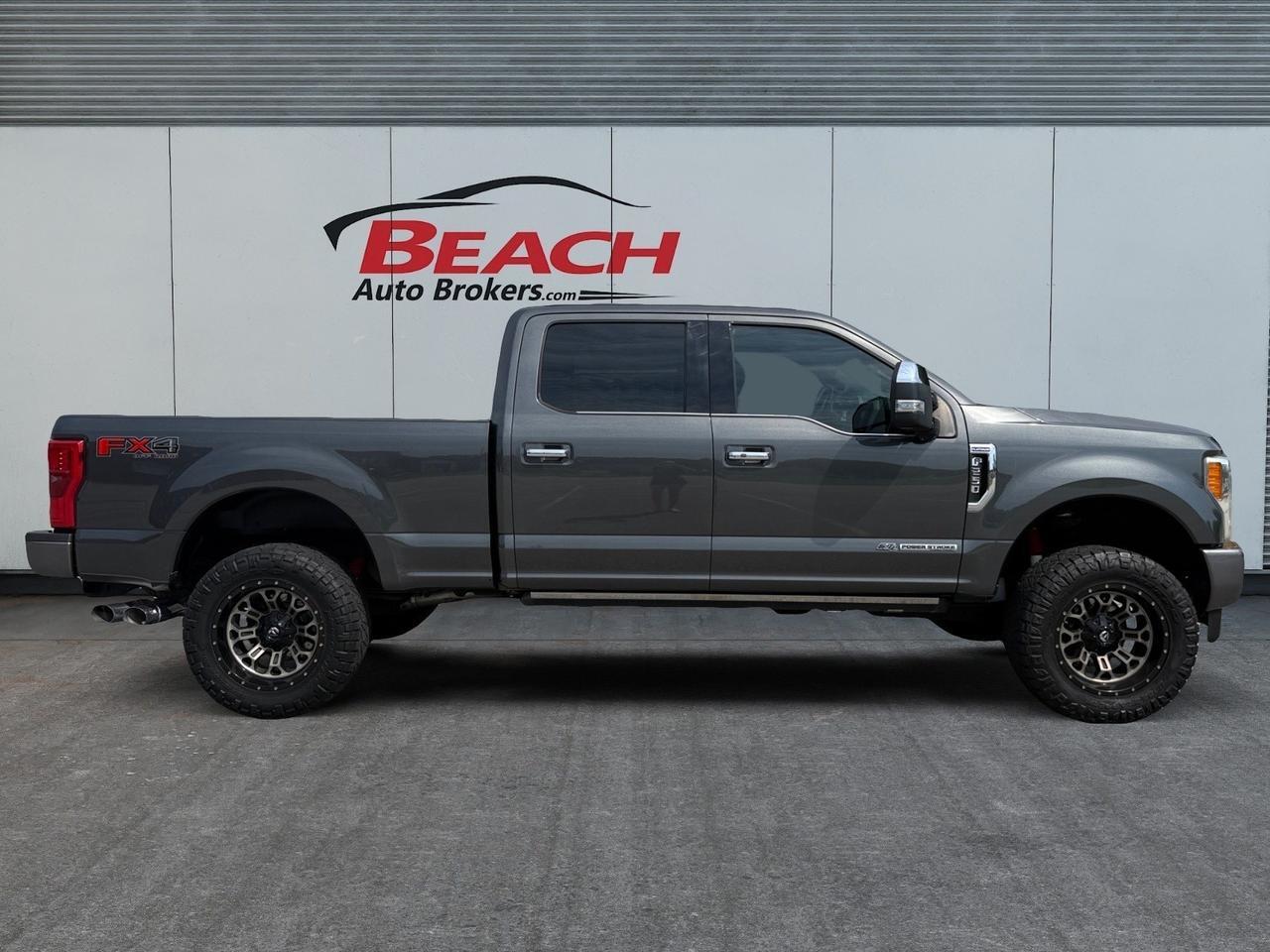 2017 Ford Super Duty F-250 SRW Platinum, HEATED/VENTILATED SEATS, POWER SLIDING REAR WINDOW, TOW HOOKS, TOW PACKAGE, MOONROOF, BACKUP CAMERA, POWER/HEATED MIRRORS, POWER RUNNING BOARDS, KEYLESS ENTRY, POWER FOLDING MIRRORS, TINTED WINDOWS, CLEAN CARFAX! Norfolk VA