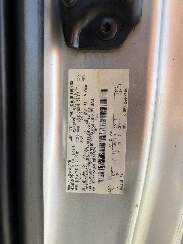 2017 Ford Super Duty F-250 Utility XL Collinsville OK