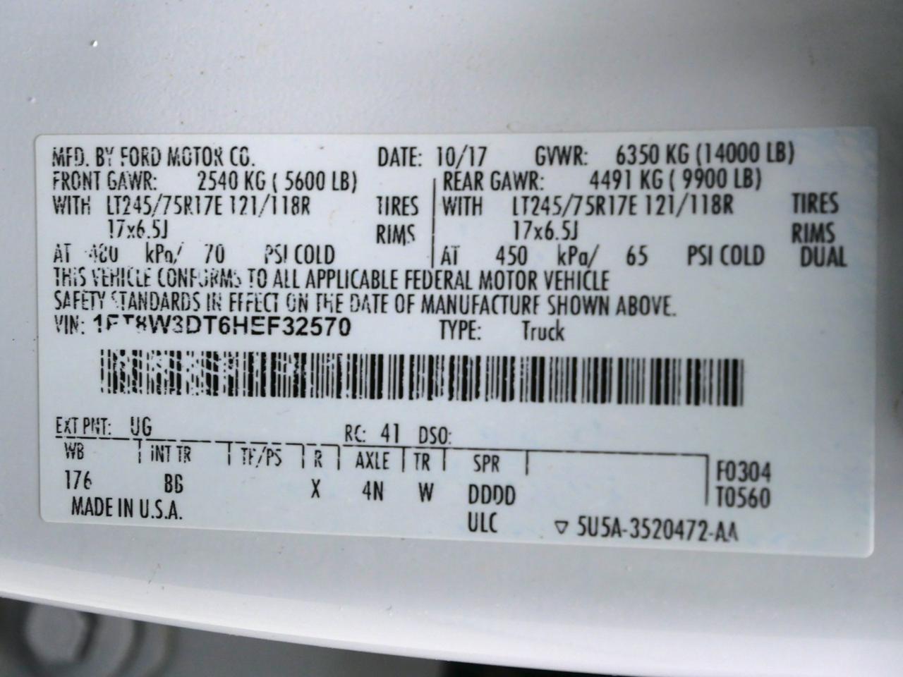 2017 Ford Super Duty F-350 DRW Platinum FX4 6.7L Power Stroke 4x4 Mansfield TX