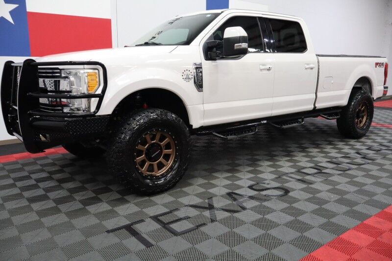 2017 Ford Super Duty F-350 Lariat Long Bed Lifted 6.7L Diesel 37in Tires GPS Camear