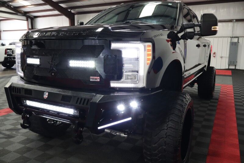 2017 Ford Super Duty F-350 Platinum BDS Lift Fox Shocks 24in American Force 38in Tires Arlington TX