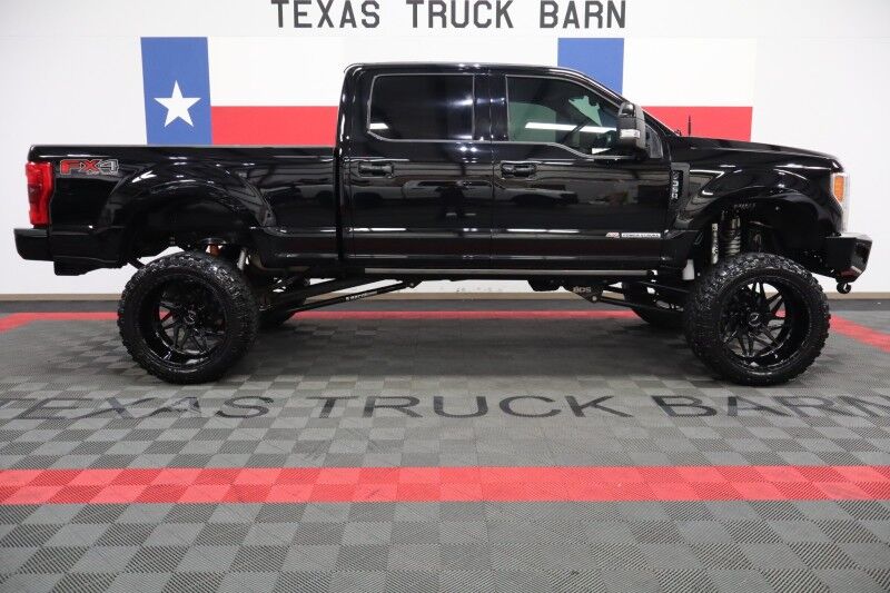 2017 Ford Super Duty F-350 Platinum BDS Lift Fox Shocks 24in American Force 38in Tires Arlington TX