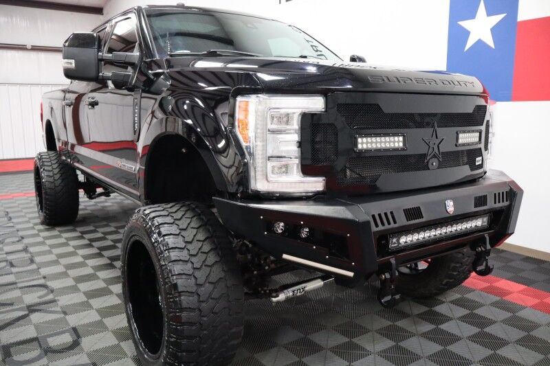 2017 Ford Super Duty F-350 Platinum BDS Lift Fox Shocks 24in American Force 38in Tires Arlington TX