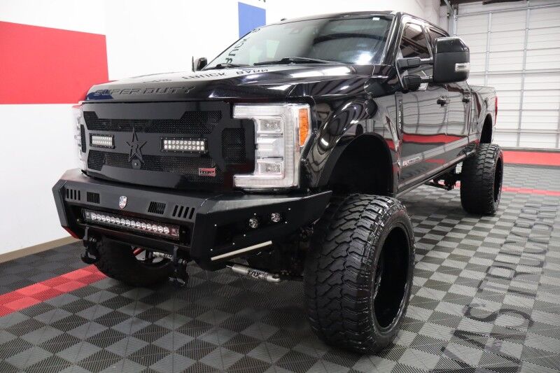 2017 Ford Super Duty F-350 Platinum BDS Lift Fox Shocks 24in American Force 38in Tires Arlington TX