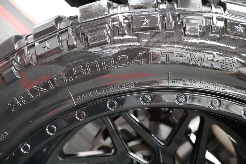 2017 Ford Super Duty F-350 Platinum BDS Lift Fox Shocks 24in American Force 38in Tires Arlington TX