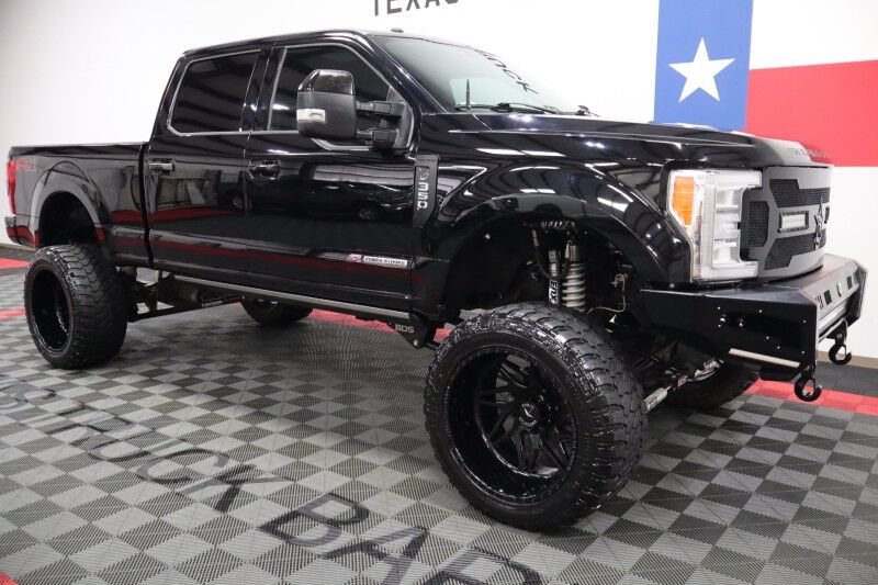 2017 Ford Super Duty F-350 Platinum BDS Lift Fox Shocks 24in American Force 38in Tires Arlington TX