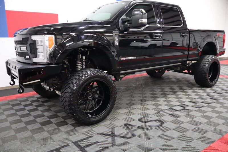 2017 Ford Super Duty F-350 Platinum BDS Lift Fox Shocks 24in American Force 38in Tires Arlington TX