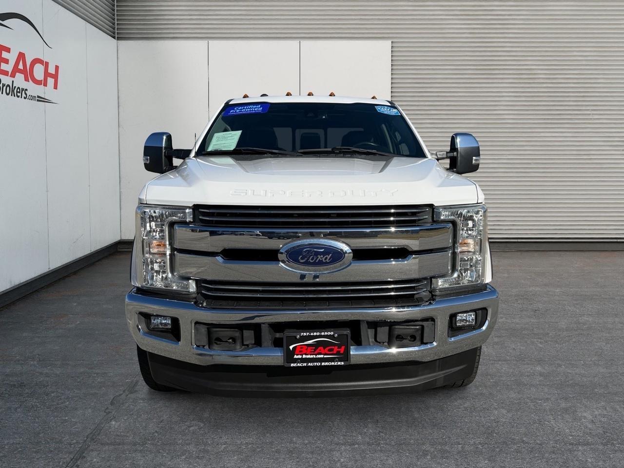2017 Ford Super Duty F-350 SRW Lariat, HEATED AND VENTILATED SEATS, MOONROOF, NAVIGATION, POWER SLIDING REAR WINDOW, TOW PACKAGE, RUNNING BAORDS, POWER FOLDING MIRRORS, BLUETOOTH, LOW MILES, CLEAN CARFAX! Norfolk VA