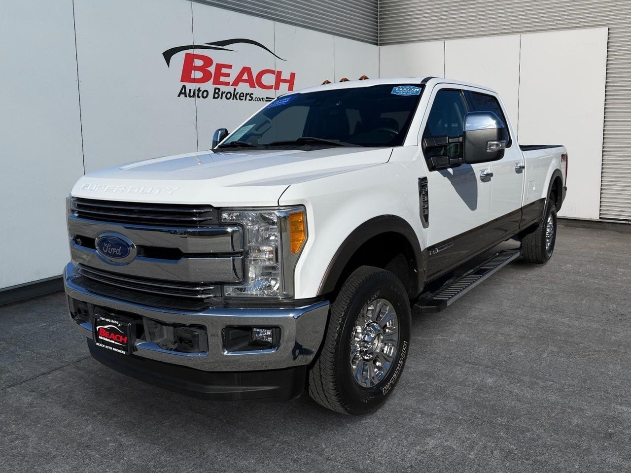 2017 Ford Super Duty F-350 SRW Lariat, HEATED AND VENTILATED SEATS, MOONROOF, NAVIGATION, POWER SLIDING REAR WINDOW, TOW PACKAGE, RUNNING BAORDS, POWER FOLDING MIRRORS, BLUETOOTH, LOW MILES, CLEAN CARFAX!