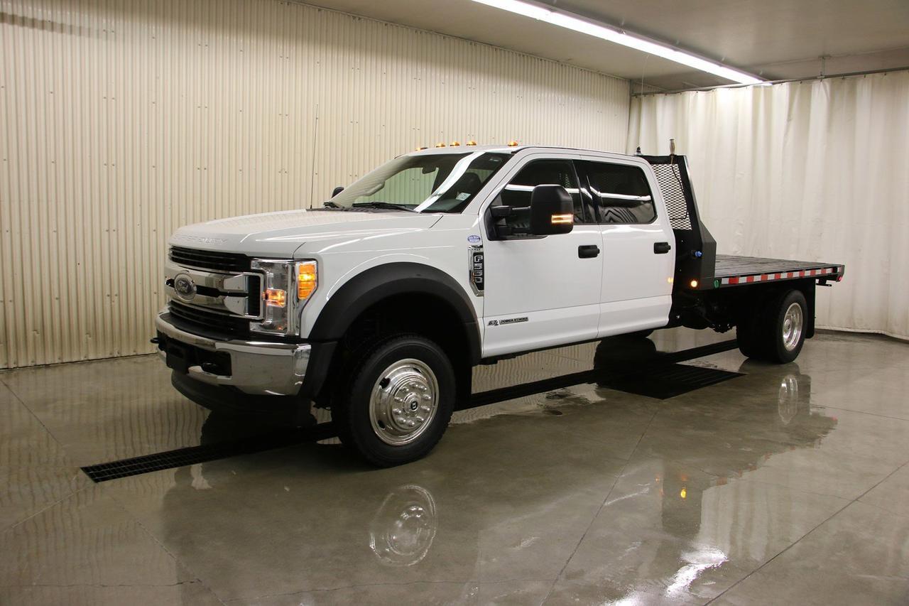 2017 Ford Super Duty F-550 DRW CREW CAB XLT DUALLY DECK Red Deer AB