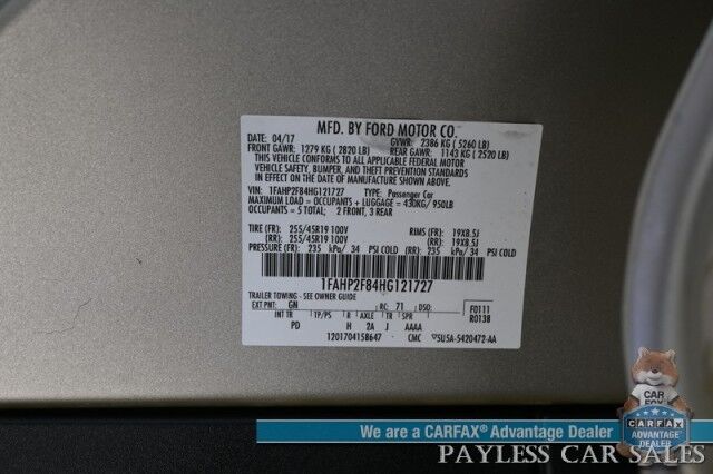 2017 Ford Taurus Limited / Auto Start / Heated & Cooled Leather Seats / Heated Steering Wheel / Sony Speakers / Navigation / Heated Rear Seats / Apple CarPlay & Android Auto / Back Up Camera / New Tires Anchorage AK