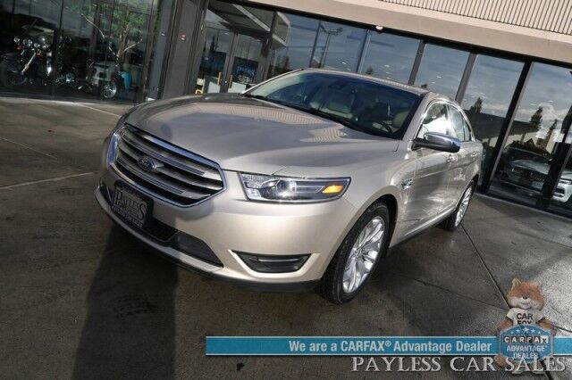 2017 Ford Taurus Limited / Auto Start / Heated & Cooled Leather Seats / Heated Steering Wheel / Sony Speakers / Navigation / Heated Rear Seats / Apple CarPlay & Android Auto / Back Up Camera / New Tires Anchorage AK