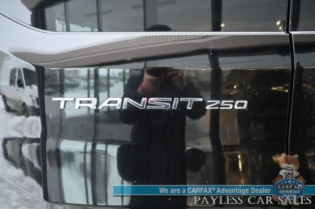 2017 Ford Transit Cargo Van T250 Mid Roof / 4X4 / QUIGLEY Conversion / Long Wheel Base / Leather Seats / Aux Input / Back Up Camera / Rear Parking Sensors / Cruise Control / Air Conditioning / Bulkhead / Built In Shelving / Low Miles Anchorage AK