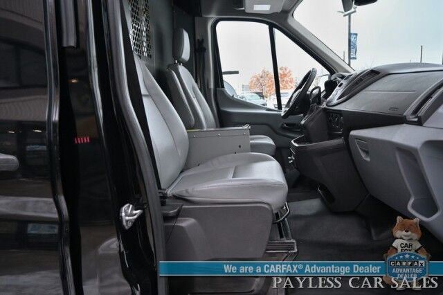 2017 Ford Transit Cargo Van T250 Mid Roof / 4X4 / QUIGLEY Conversion / Long Wheel Base / Leather Seats / Aux Input / Back Up Camera / Rear Parking Sensors / Cruise Control / Air Conditioning / Bulkhead / Built In Shelving / Low Miles Anchorage AK