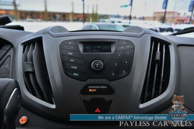 2017 Ford Transit Cargo Van T250 Mid Roof / 4X4 / QUIGLEY Conversion / Long Wheel Base / Leather Seats / Aux Input / Back Up Camera / Rear Parking Sensors / Cruise Control / Air Conditioning / Bulkhead / Built In Shelving / Low Miles Anchorage AK