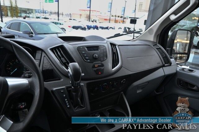 2017 Ford Transit Cargo Van T250 Mid Roof / 4X4 / QUIGLEY Conversion / Long Wheel Base / Leather Seats / Aux Input / Back Up Camera / Rear Parking Sensors / Cruise Control / Air Conditioning / Bulkhead / Built In Shelving / Low Miles Anchorage AK