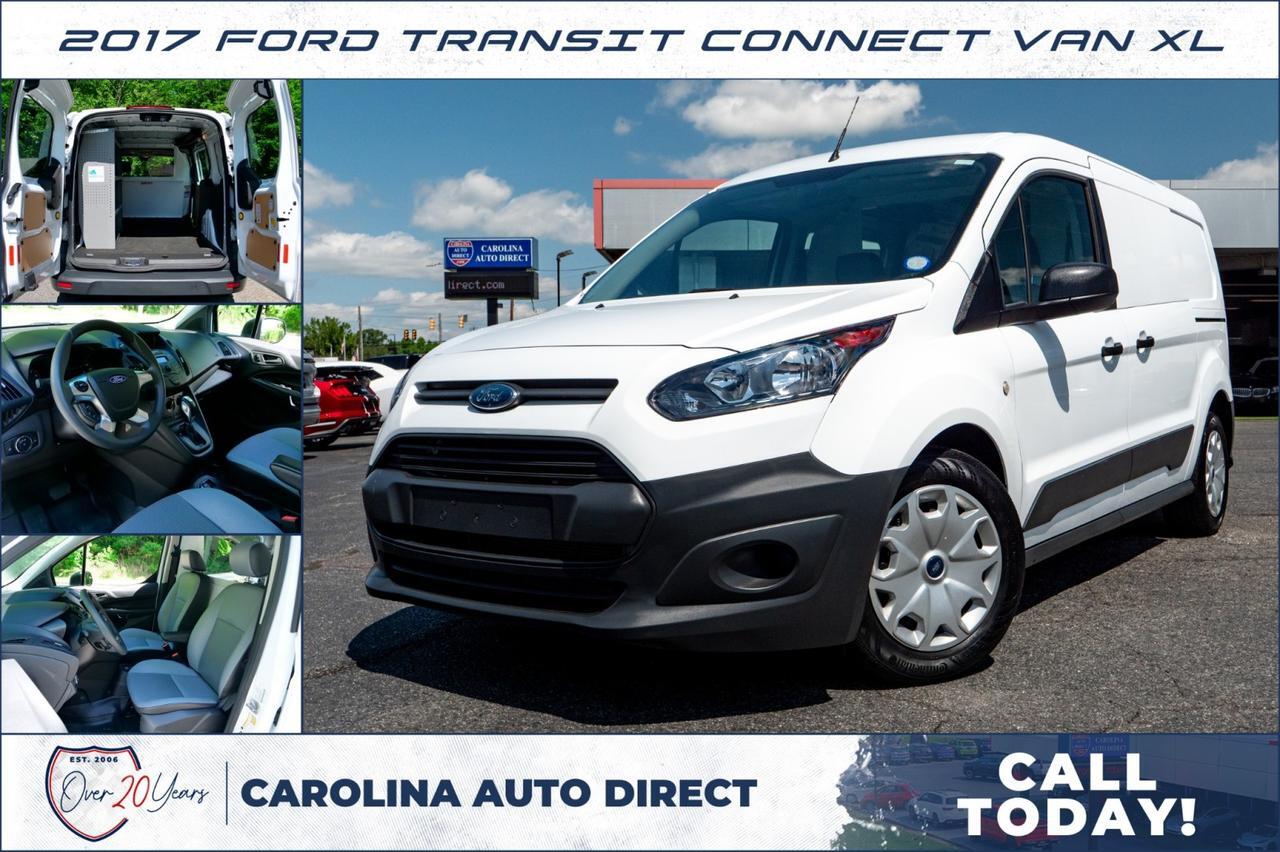 2017 Ford Transit Connect Van XL / LWB / Dual Sliding Side Doors / Cruise Control!
