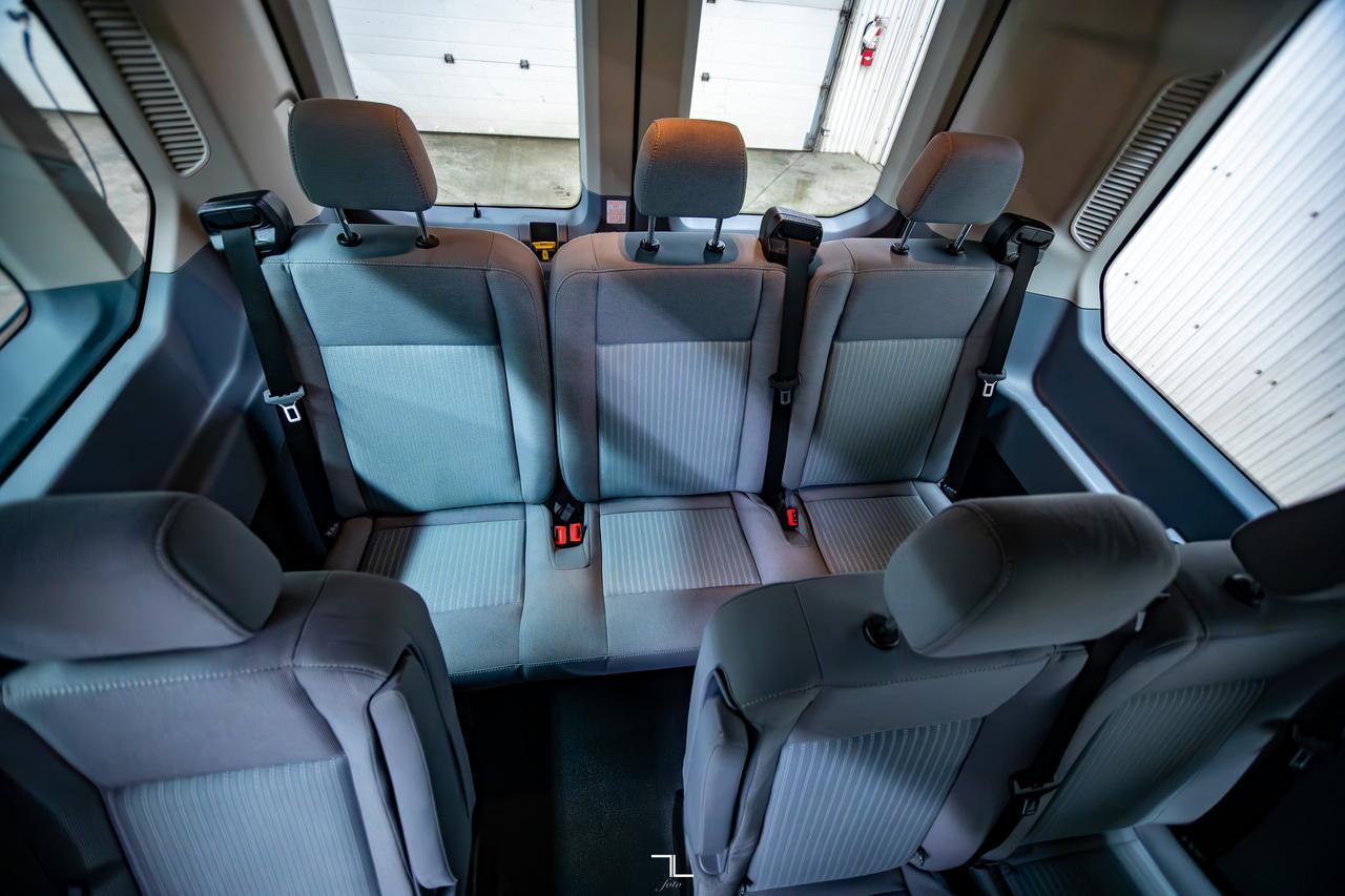 2017 Ford Transit T-150 XLT Med Roof 10 Passenger BCam Red Deer AB