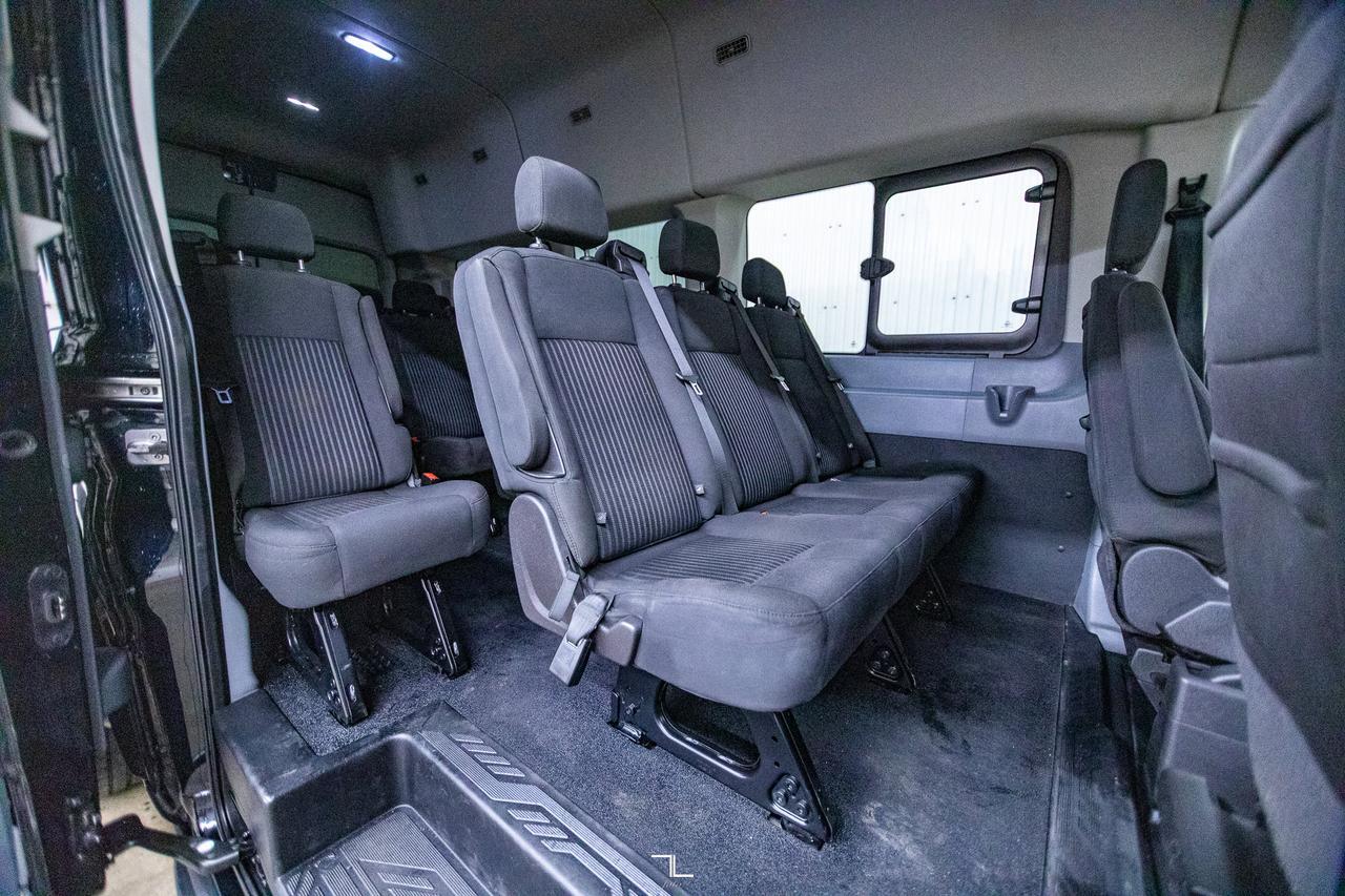 2017 Ford Transit T-350HD XLT Dually Diesel 15 Passenger Red Deer AB