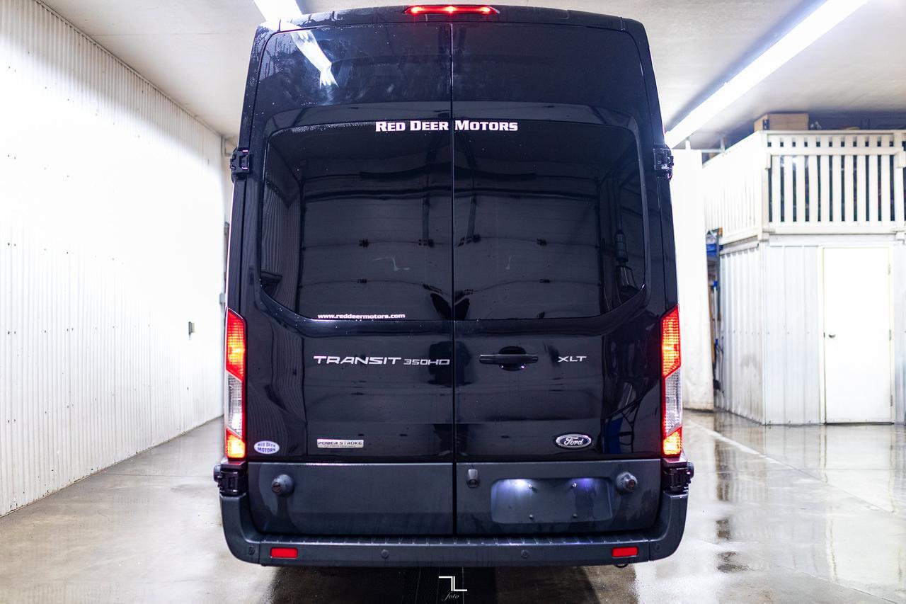 2017 Ford Transit T-350HD XLT Dually Diesel 15 Passenger Red Deer AB