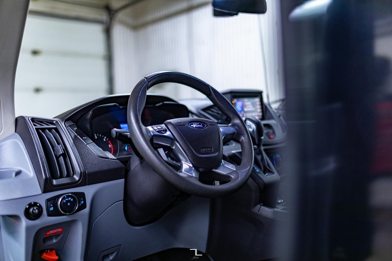 2017 Ford Transit T-350HD XLT Dually Diesel 15 Passenger Red Deer AB