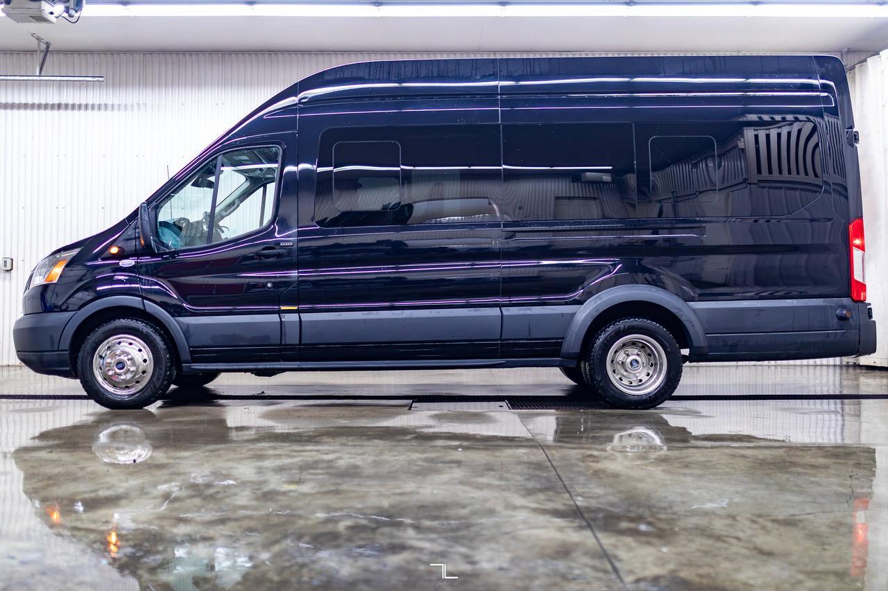 2017 Ford Transit T-350HD XLT Dually Diesel 15 Passenger Red Deer AB