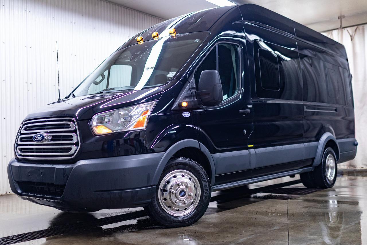2017 Ford Transit T-350HD XLT Dually Diesel 15 Passenger Red Deer AB