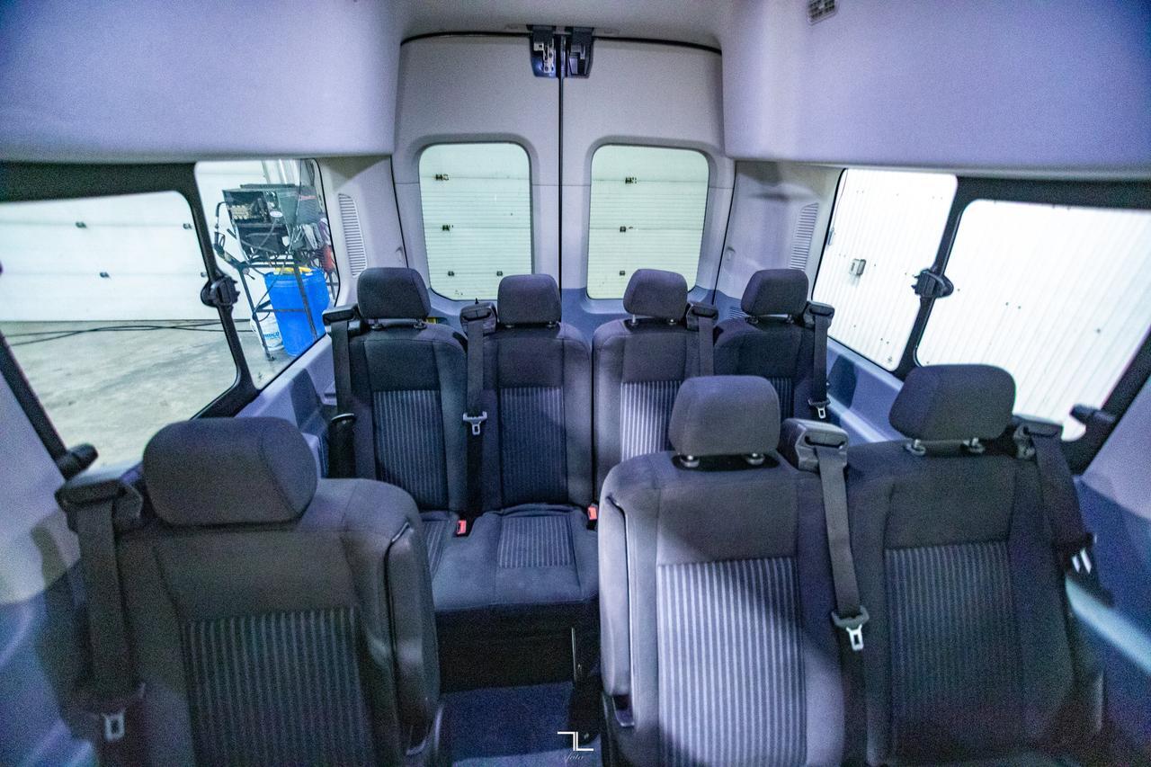 2017 Ford Transit T-350HD XLT Dually Diesel 15 Passenger Red Deer AB