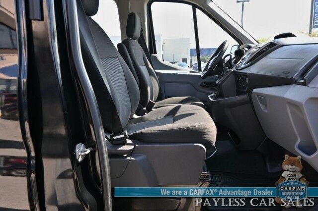 2017 Ford Transit Wagon XLT / T-150 Medium Roof / 3.5L EcoBoost V6 / 10 Passenger / Auto Start / Power Driver's Seat / AUX Input / Back Up Camera / Cruise Control / Air Conditioning / Only 42k Miles / 1-Owner Anchorage AK