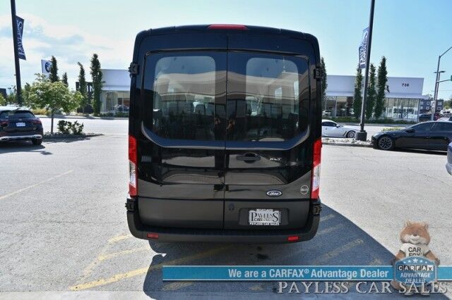 2017 Ford Transit Wagon XLT / T-150 Medium Roof / 3.5L EcoBoost V6 / 10 Passenger / Auto Start / Power Driver's Seat / AUX Input / Back Up Camera / Cruise Control / Air Conditioning / Only 42k Miles / 1-Owner Anchorage AK