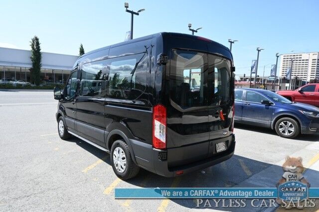 2017 Ford Transit Wagon XLT / T-150 Medium Roof / 3.5L EcoBoost V6 / 10 Passenger / Auto Start / Power Driver's Seat / AUX Input / Back Up Camera / Cruise Control / Air Conditioning / Only 42k Miles / 1-Owner Anchorage AK