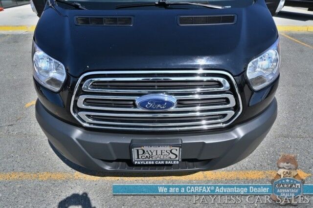 2017 Ford Transit Wagon XLT / T-150 Medium Roof / 3.5L EcoBoost V6 / 10 Passenger / Auto Start / Power Driver's Seat / AUX Input / Back Up Camera / Cruise Control / Air Conditioning / Only 42k Miles / 1-Owner Anchorage AK