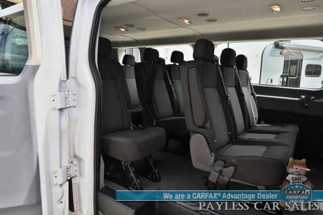 2017 Ford Transit Wagon XLT / T350 Passenger Wagon / 3.7L V6 / Low Roof / 15 Passenger / Premium Cloth Seats / AUX Input / Back Up Camera / Cruise Control / Air Conditioning / Power Locks, Windows & Mirrors Anchorage AK