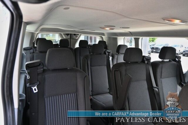 2017 Ford Transit Wagon XLT / T350 Passenger Wagon / 3.7L V6 / Low Roof / 15 Passenger / Premium Cloth Seats / AUX Input / Back Up Camera / Cruise Control / Air Conditioning / Power Locks, Windows & Mirrors Anchorage AK