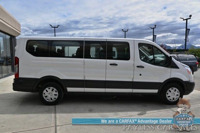2017 Ford Transit Wagon XLT / T350 Passenger Wagon / 3.7L V6 / Low Roof / 15 Passenger / Premium Cloth Seats / AUX Input / Back Up Camera / Cruise Control / Air Conditioning / Power Locks, Windows & Mirrors Anchorage AK