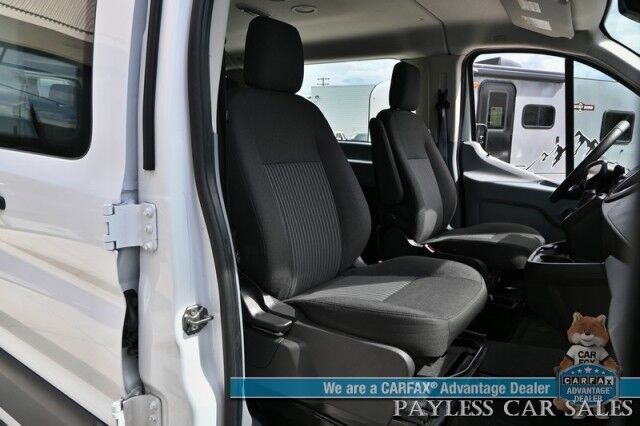 2017 Ford Transit Wagon XLT / T350 Passenger Wagon / 3.7L V6 / Low Roof / 15 Passenger / Premium Cloth Seats / AUX Input / Back Up Camera / Cruise Control / Air Conditioning / Power Locks, Windows & Mirrors Anchorage AK