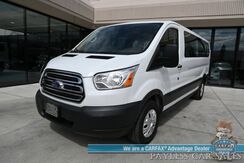 2017_Ford_Transit Wagon_XLT / T350 Passenger Wagon / 3.7L V6 / Low Roof / 15 Passenger / Premium Cloth Seats / AUX Input / Back Up Camera / Cruise Control / Air Conditioning / Power Locks, Windows & Mirrors_ Anchorage AK