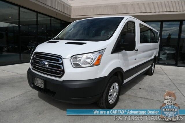 2017 Ford Transit Wagon XLT / T350 Passenger Wagon / 3.7L V6 / Low Roof / 15 Passenger / Premium Cloth Seats / AUX Input / Back Up Camera / Cruise Control / Air Conditioning / Power Locks, Windows & Mirrors Anchorage AK