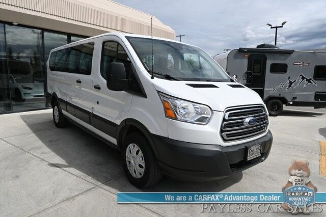 2017 Ford Transit Wagon XLT / T350 Passenger Wagon / 3.7L V6 / Low Roof / 15 Passenger / Premium Cloth Seats / AUX Input / Back Up Camera / Cruise Control / Air Conditioning / Power Locks, Windows & Mirrors Anchorage AK