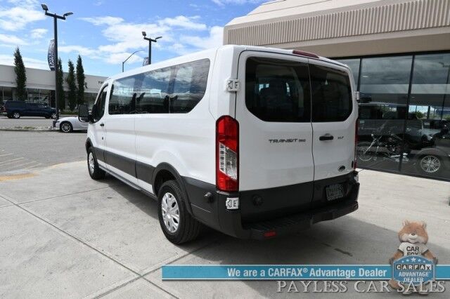 2017 Ford Transit Wagon XLT / T350 Passenger Wagon / 3.7L V6 / Low Roof / 15 Passenger / Premium Cloth Seats / AUX Input / Back Up Camera / Cruise Control / Air Conditioning / Power Locks, Windows & Mirrors Anchorage AK