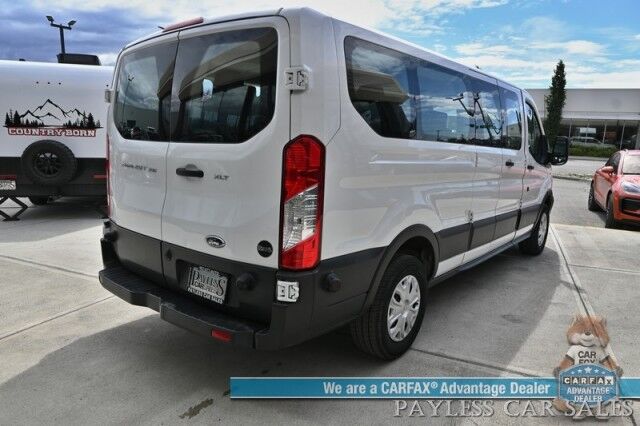 2017 Ford Transit Wagon XLT / T350 Passenger Wagon / 3.7L V6 / Low Roof / 15 Passenger / Premium Cloth Seats / AUX Input / Back Up Camera / Cruise Control / Air Conditioning / Power Locks, Windows & Mirrors Anchorage AK