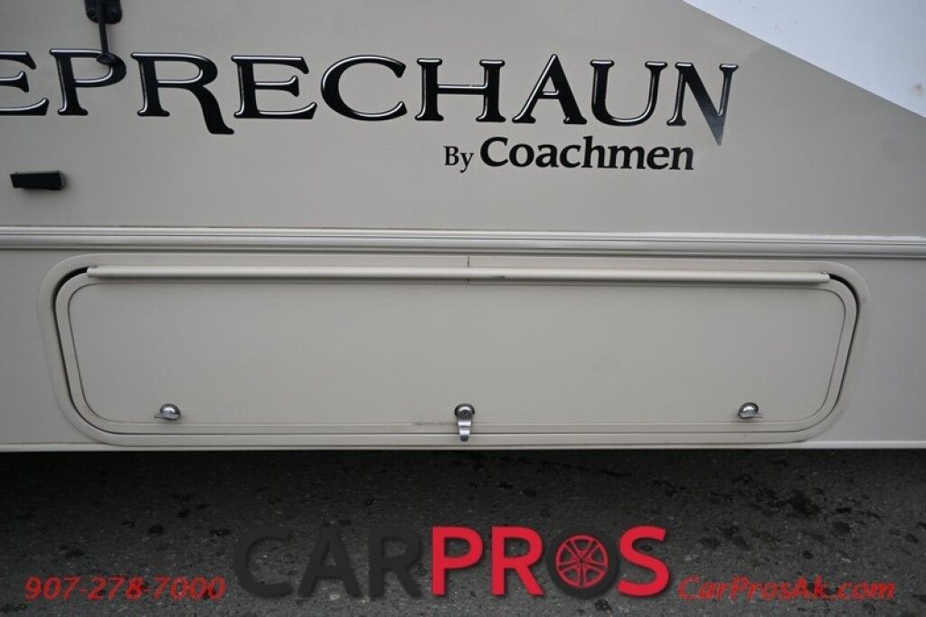 2017 Forest River Leprechaun M-230CB - 6.8L V10 Triton - 4.0 kW Onan Generator - 3 Burner Stove - Microwave - Refrigerator - Sleeps 7 - Power Awning - Bathroom w/ Shower - Queen Bed - Tow Package Anchorage AK