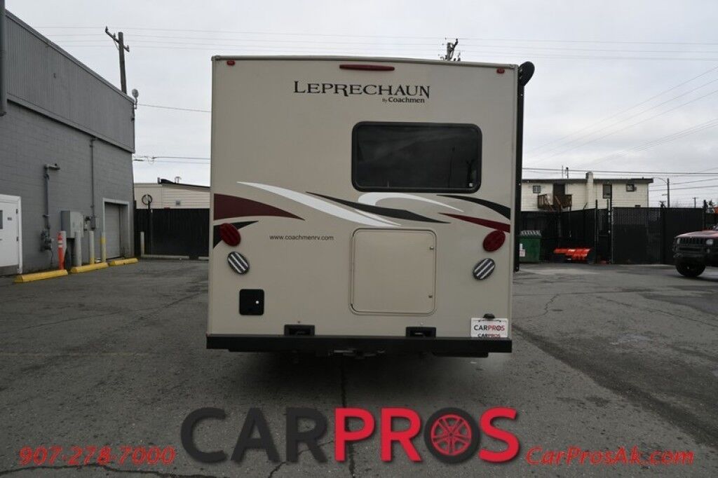 2017 Forest River Leprechaun M-230CB - 6.8L V10 Triton - 4.0 kW Onan Generator - 3 Burner Stove - Microwave - Refrigerator - Sleeps 7 - Power Awning - Bathroom w/ Shower - Queen Bed - Tow Package Anchorage AK
