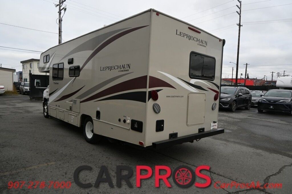 2017 Forest River Leprechaun M-230CB - 6.8L V10 Triton - 4.0 kW Onan Generator - 3 Burner Stove - Microwave - Refrigerator - Sleeps 7 - Power Awning - Bathroom w/ Shower - Queen Bed - Tow Package Anchorage AK
